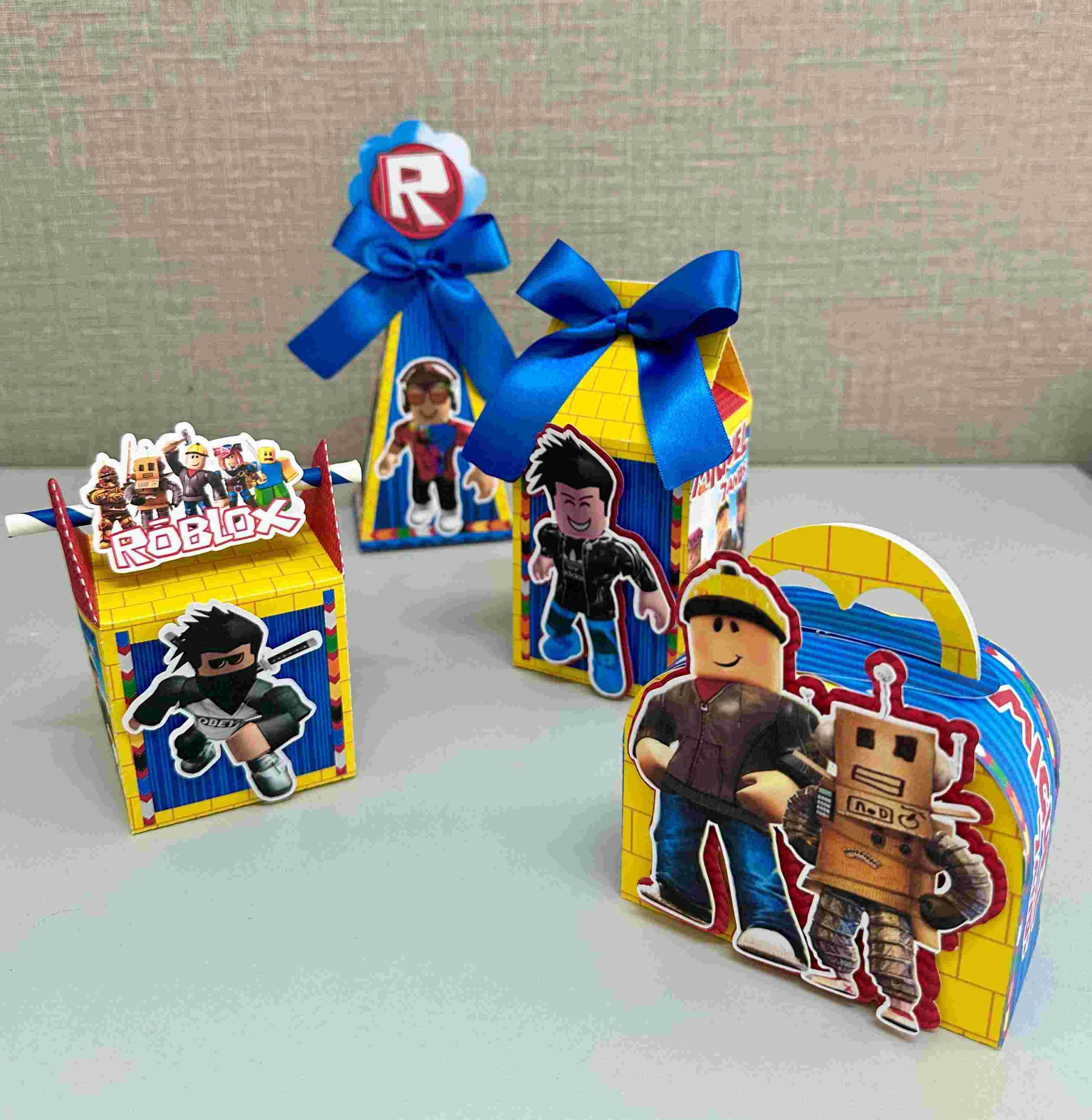 Papelaria personalizada Roblox Linha Clássica