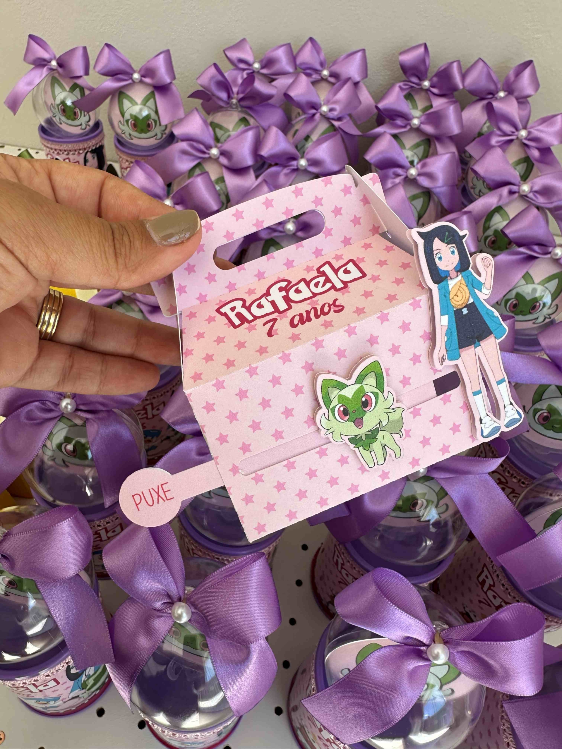 Papelaria personalizada Pokémon Menina Linha Clássica - Imagem 3