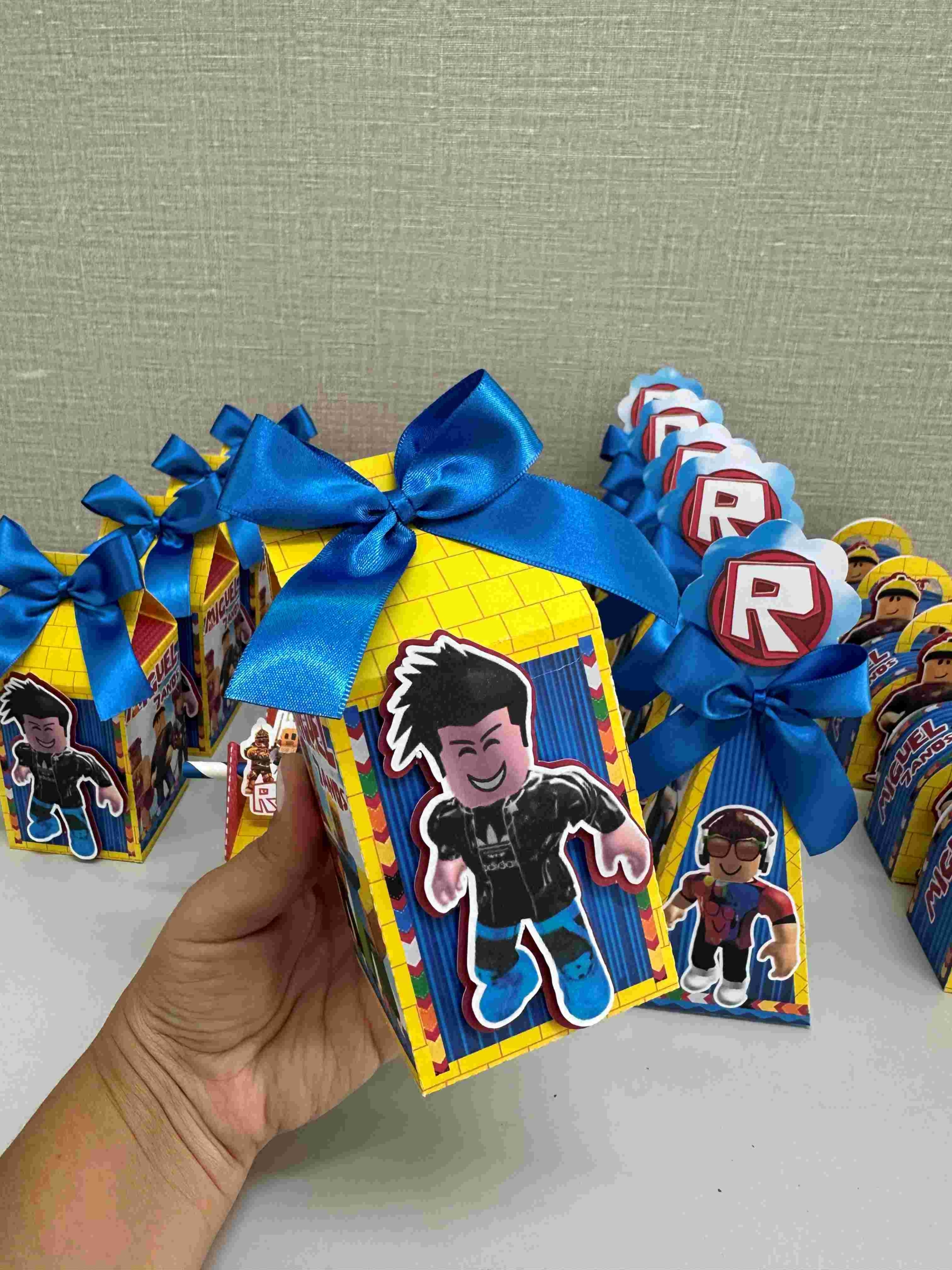 Papelaria personalizada Roblox Linha Clássica - Imagem 4