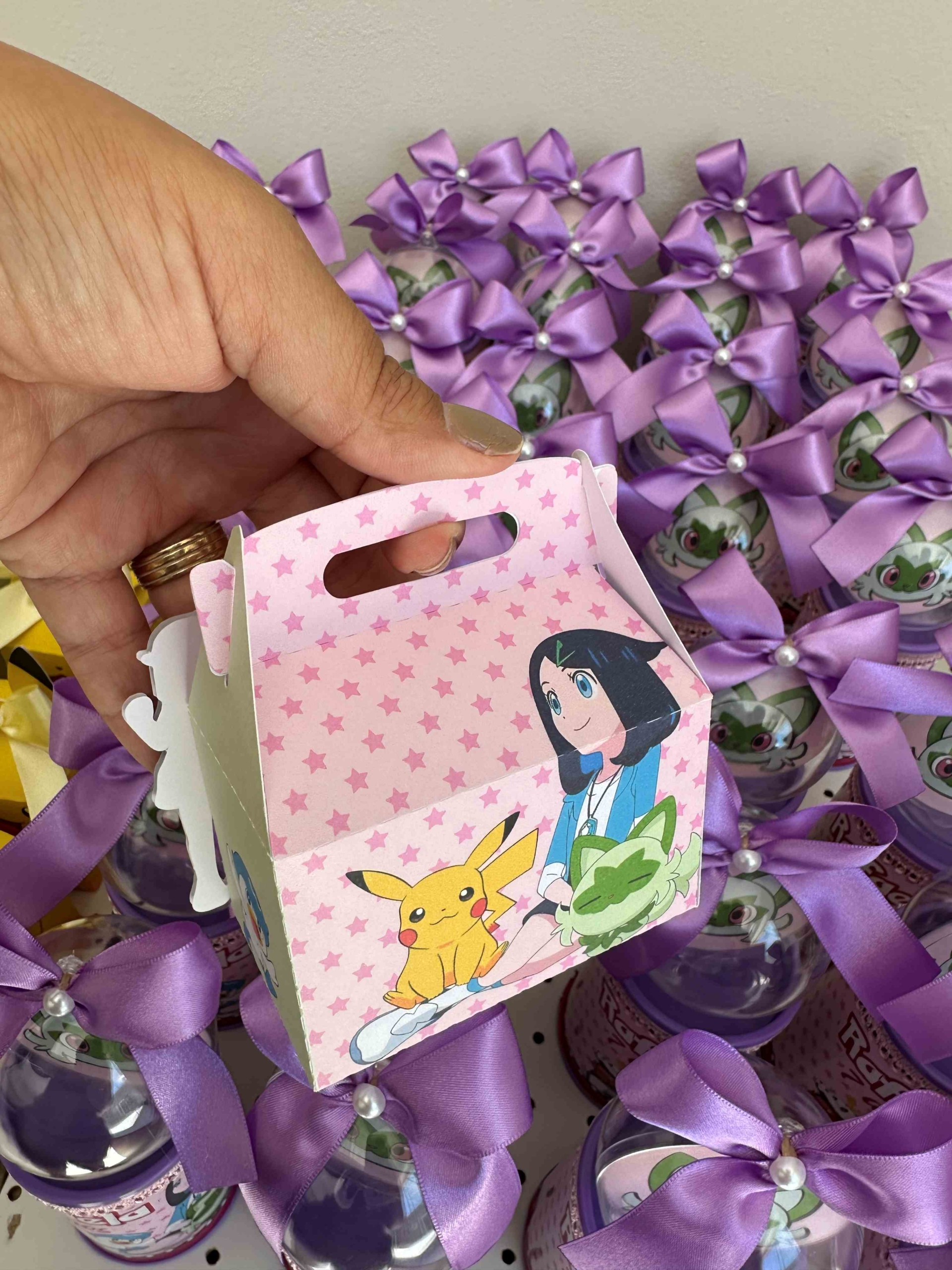 Papelaria personalizada Pokémon Menina Linha Clássica - Imagem 4