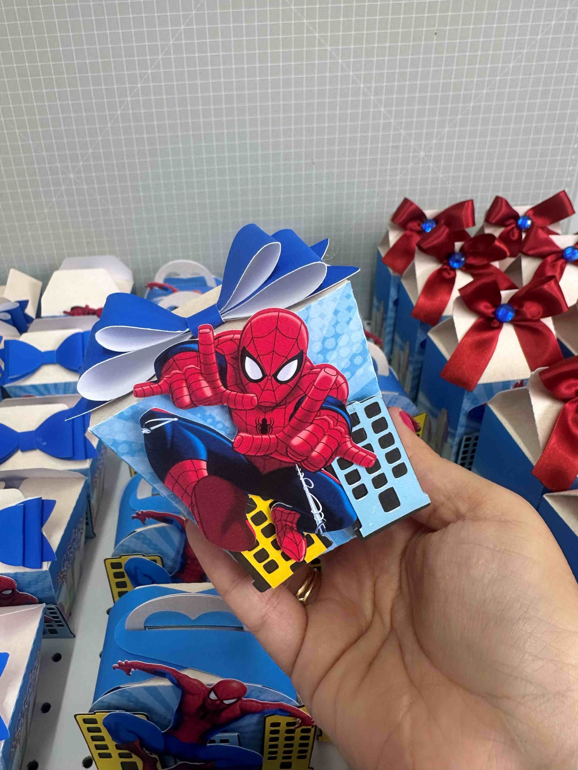 Papelaria personalizada Homem Aranha Linha Clássica - Imagem 2