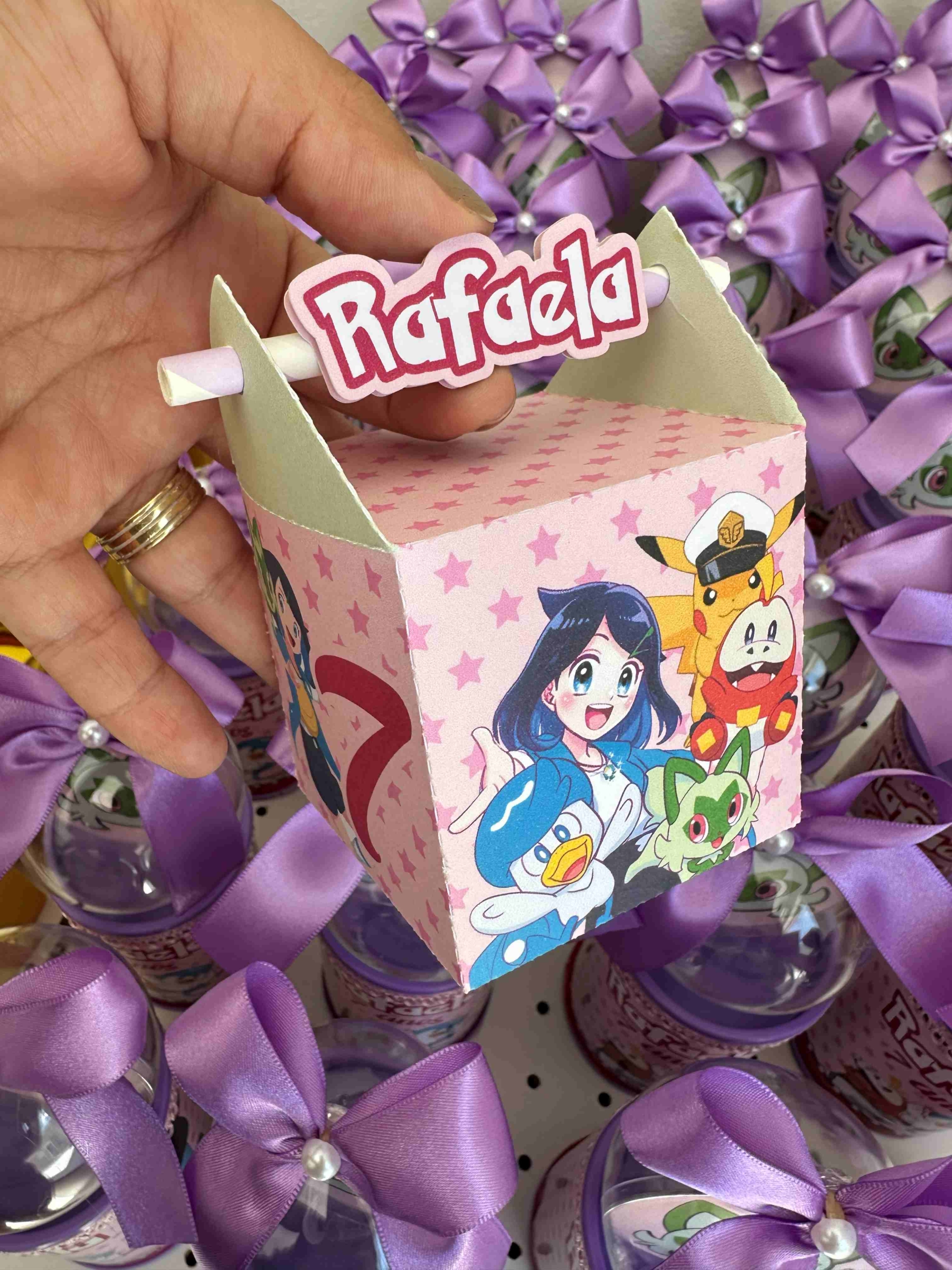 Papelaria personalizada Pokémon Menina Linha Clássica - Imagem 2