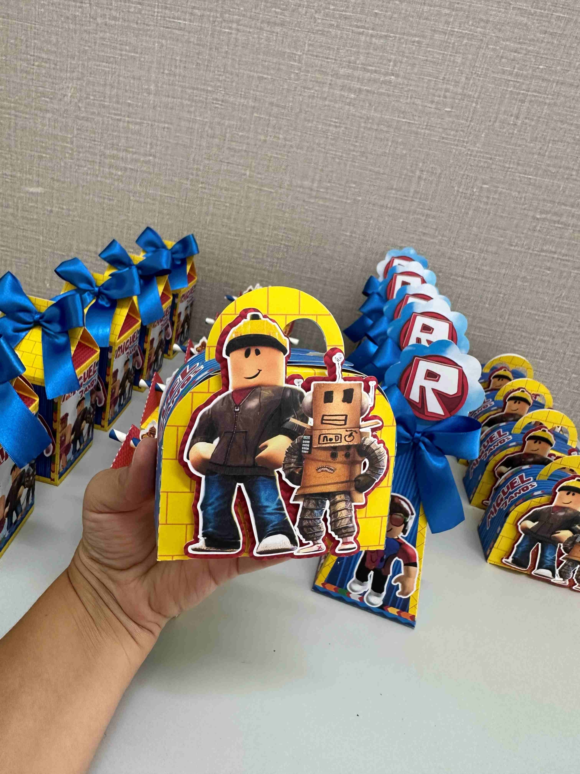 Papelaria personalizada Roblox Linha Clássica - Imagem 2