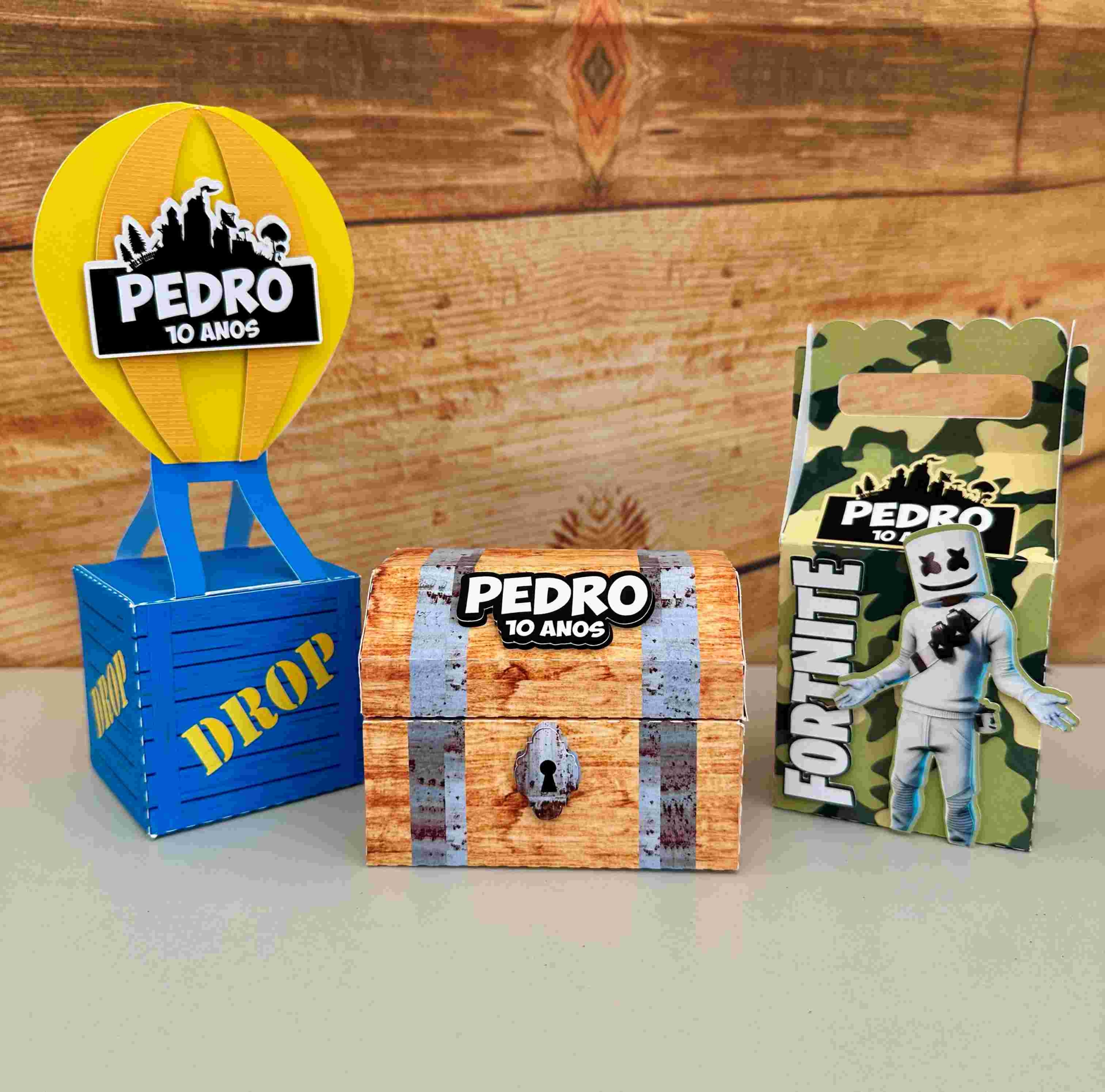 Papelaria personalizada Fortnite Linha Clássica