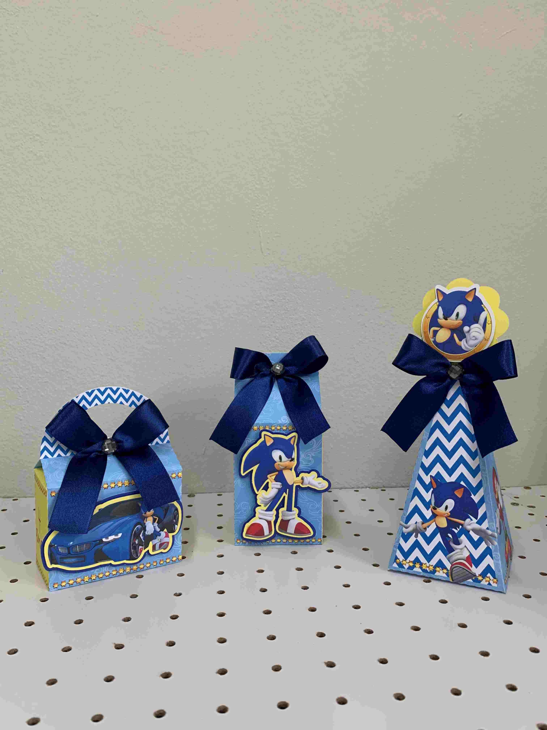 Papelaria personalizada Sonic Linha Clássica