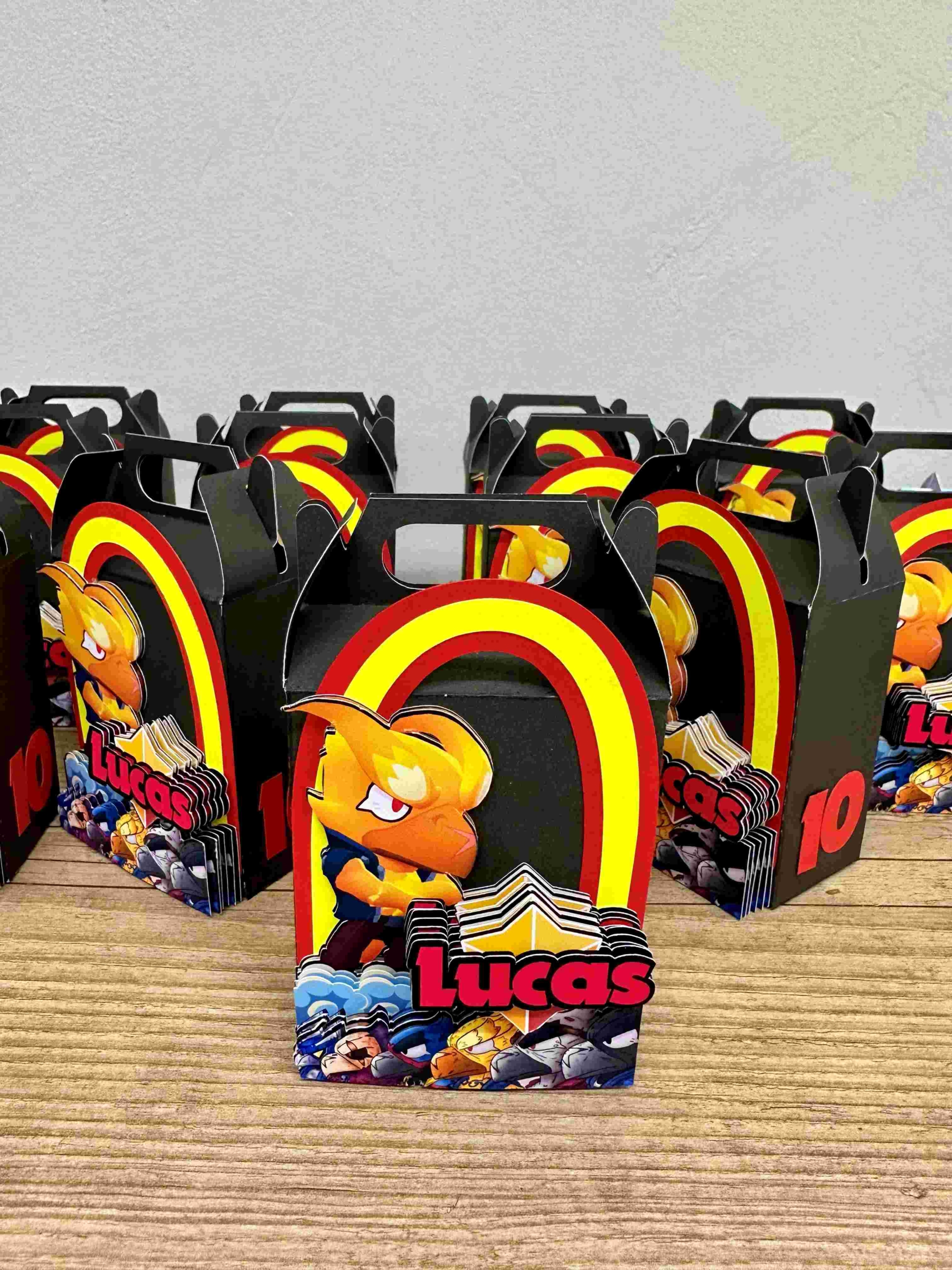 Papelaria personalizada Brawl Stars Maleta Clássica