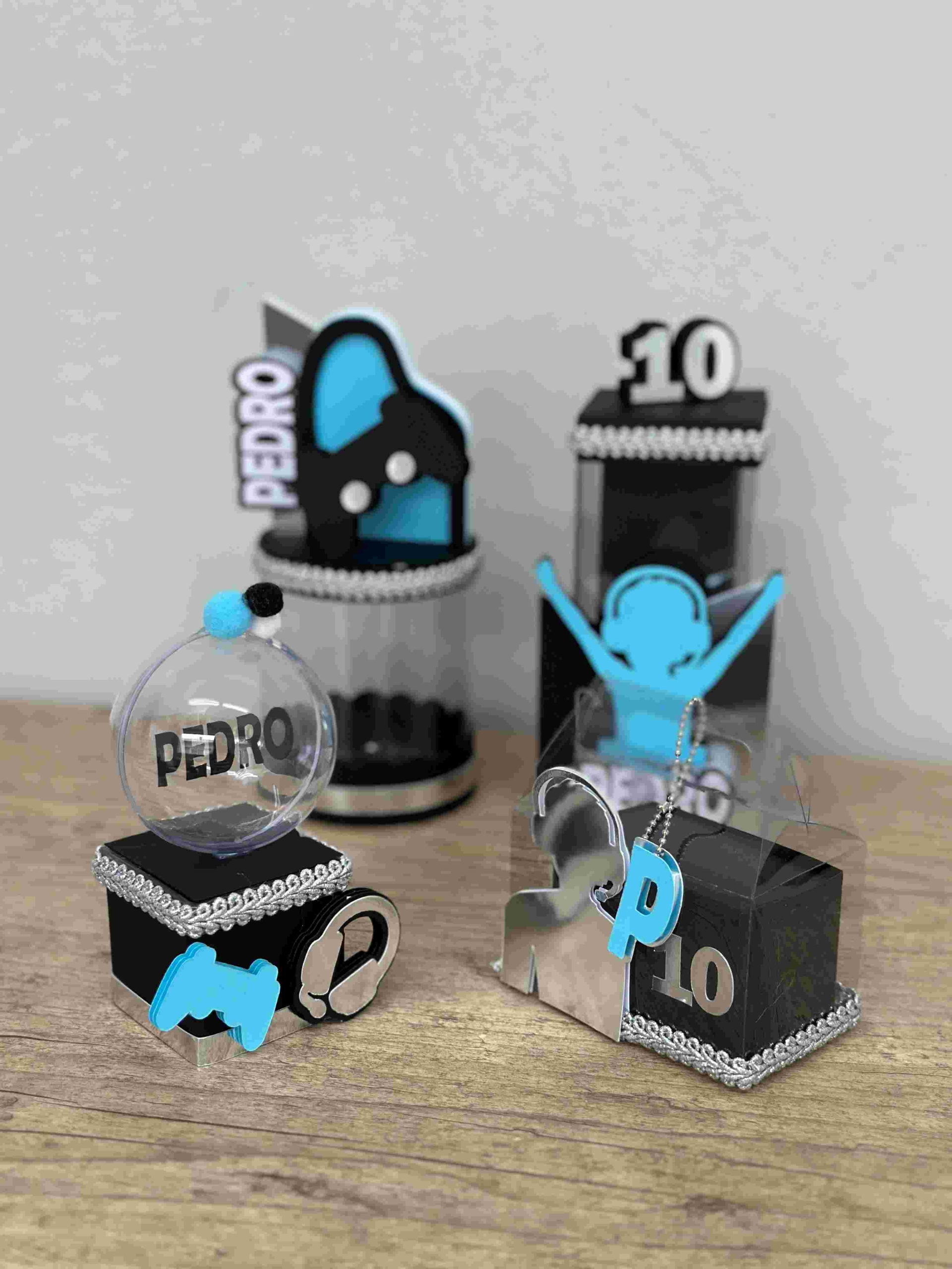 Papelaria personalizada Gamer Linha Premium