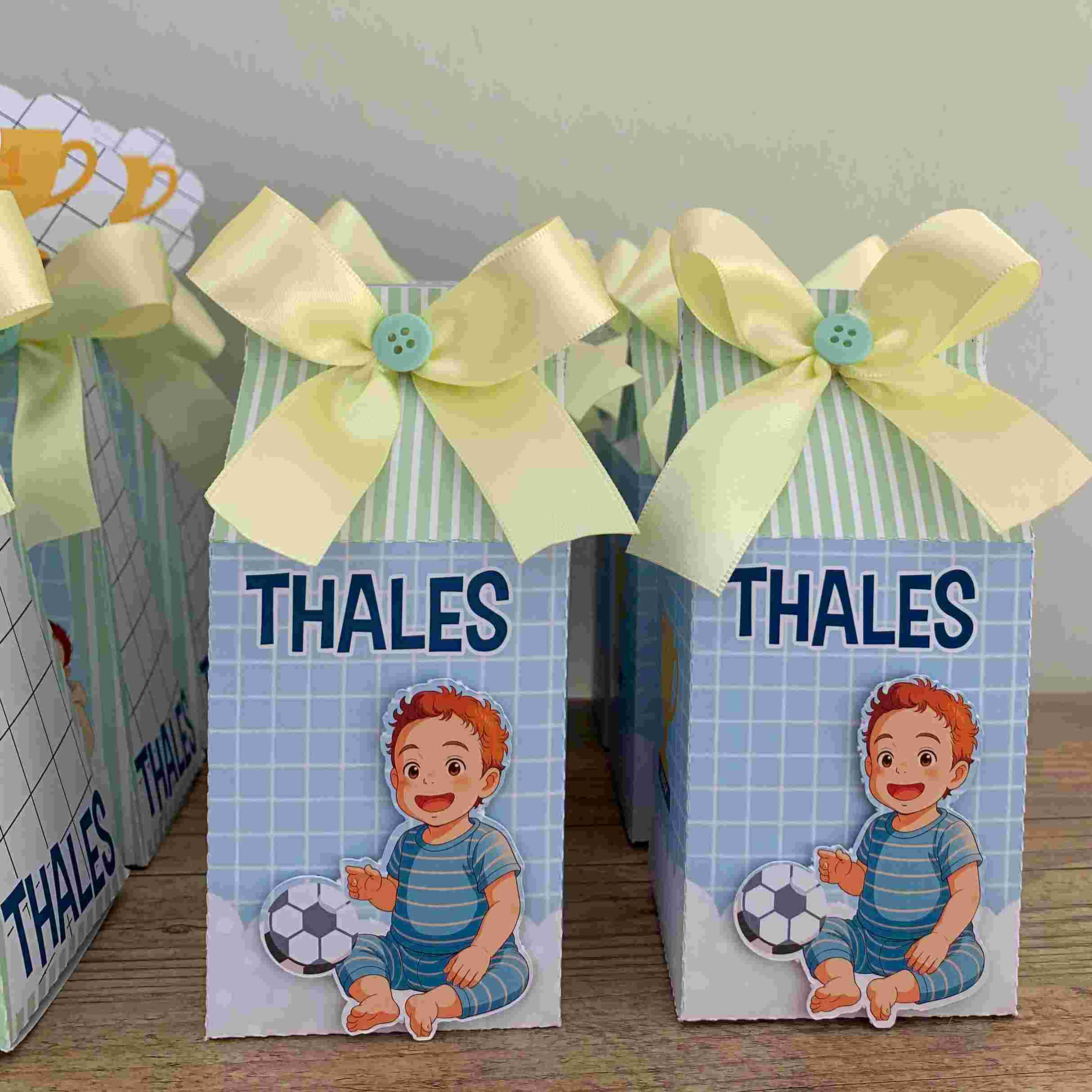 Papelaria personalizada Futebol Candy Color Linha Clássica - Imagem 2