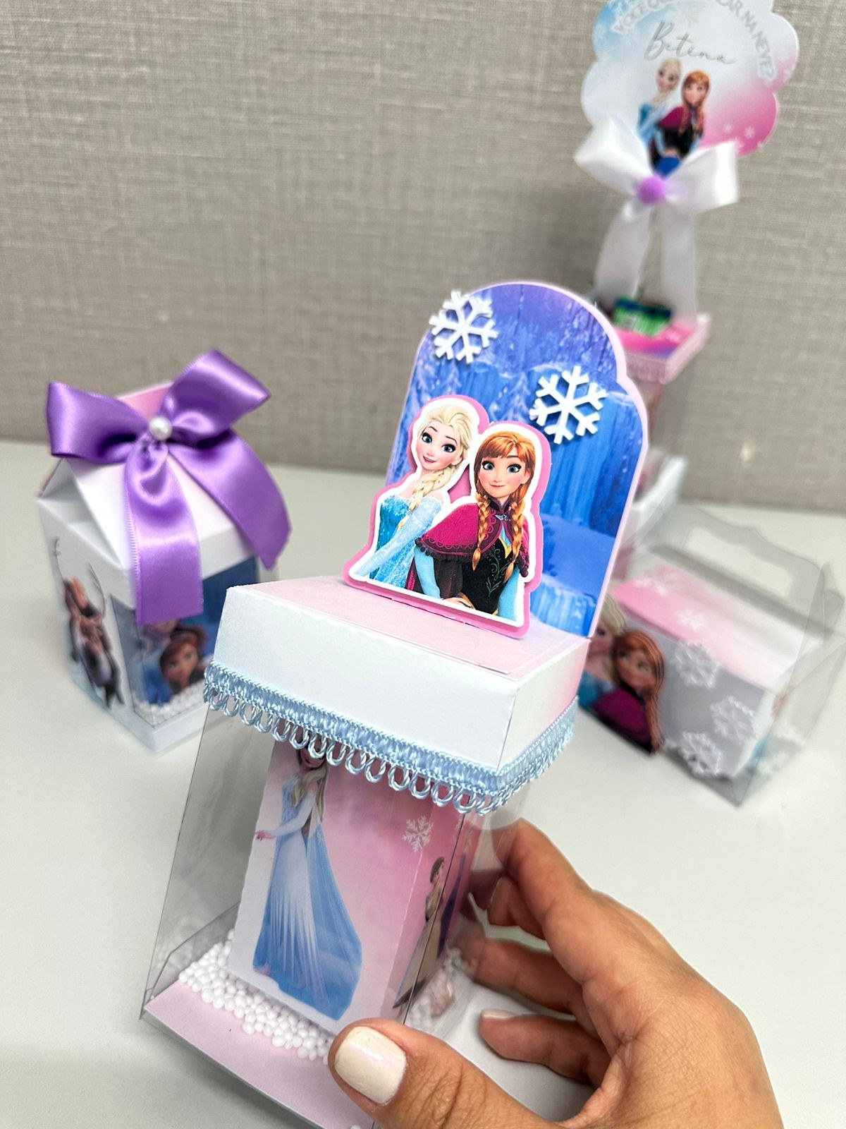 Papelaria personalizada Frozen Linha Premium - Imagem 4