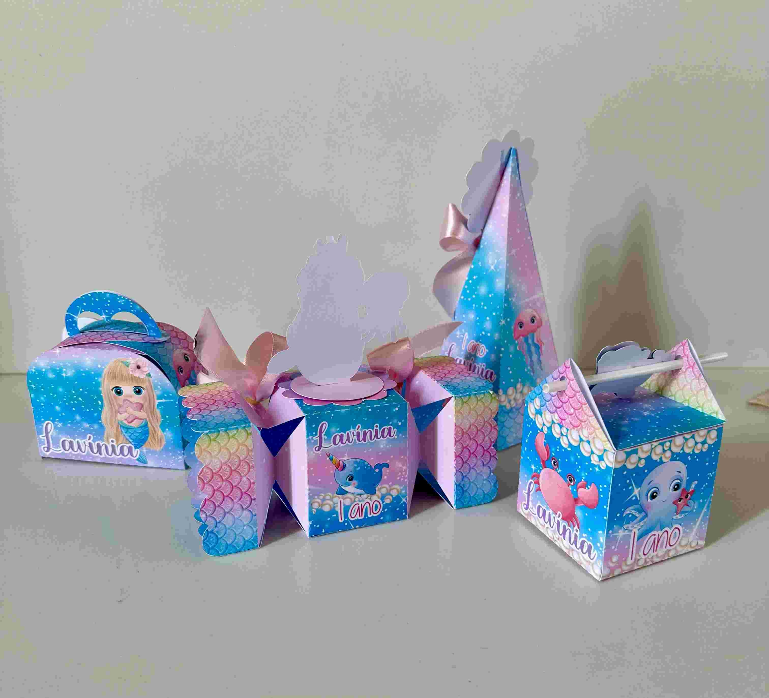 Papelaria personalizada Sereia Linha Clássica - Imagem 3