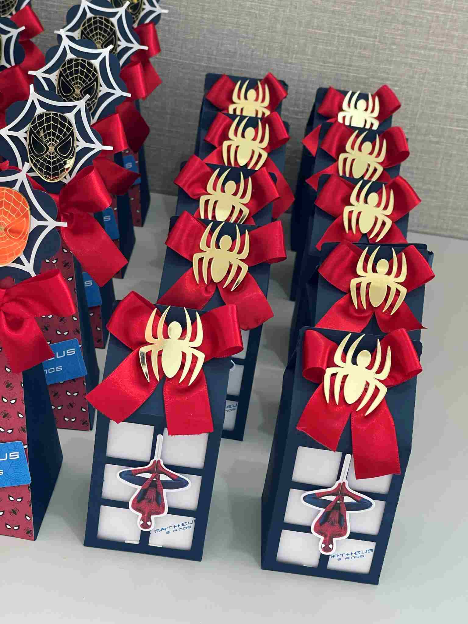 Papelaria personalizada Homem Aranha Linha Luxo - Imagem 3
