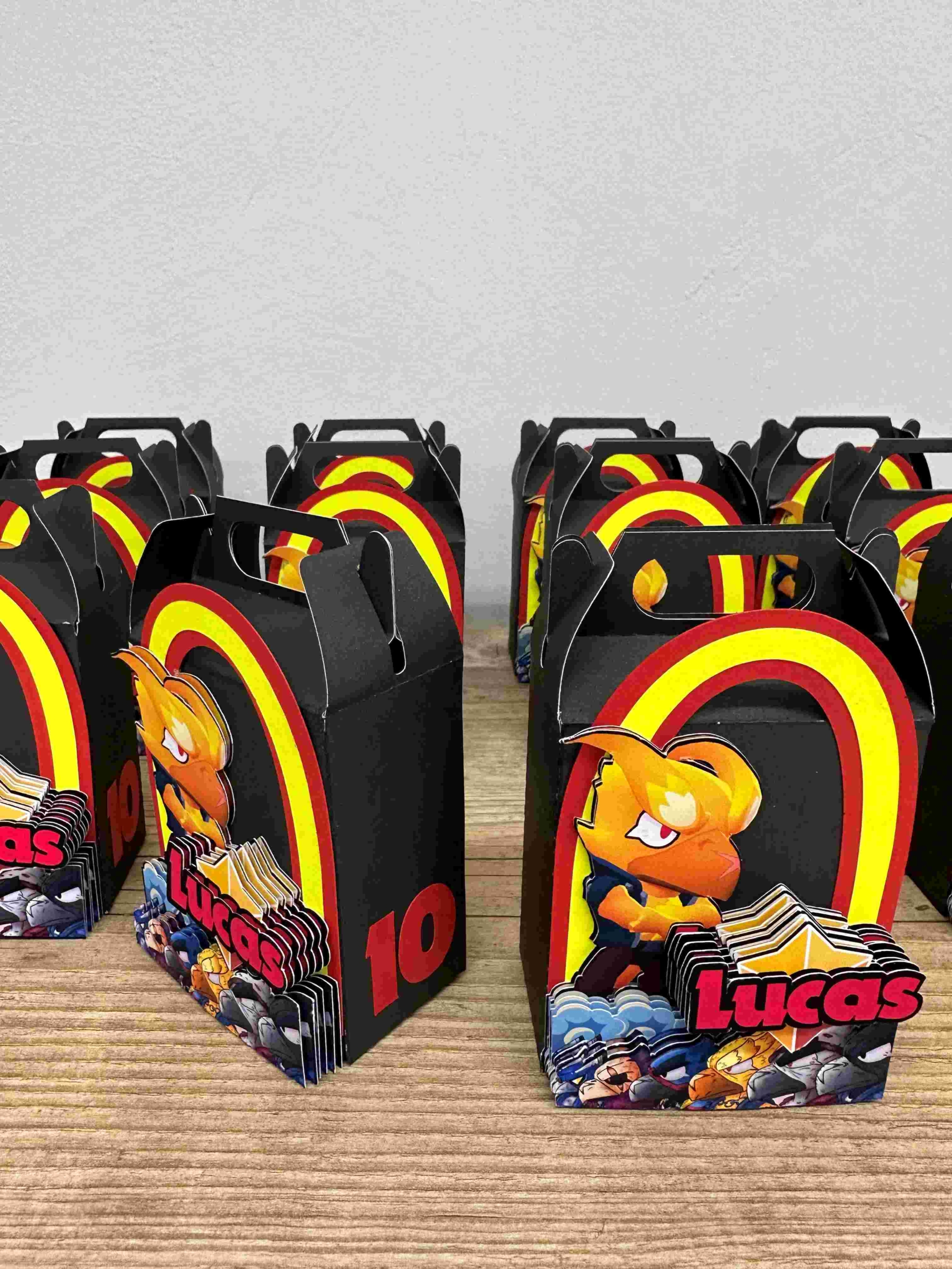 Papelaria personalizada Brawl Stars Maleta Clássica - Imagem 2