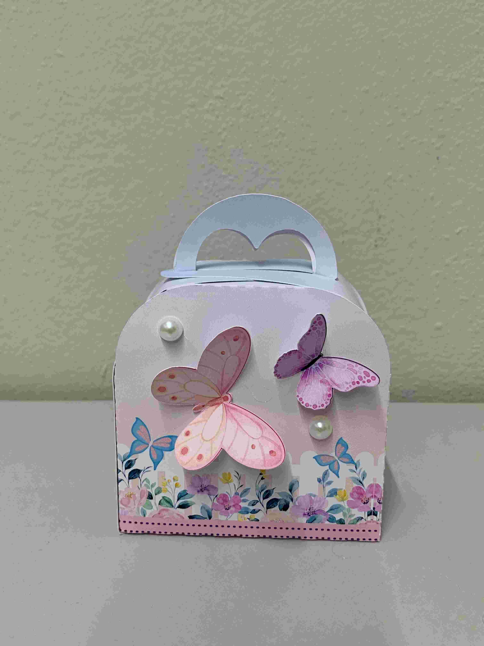 Papelaria personalizada Borboleta Linha Clássica - Imagem 3