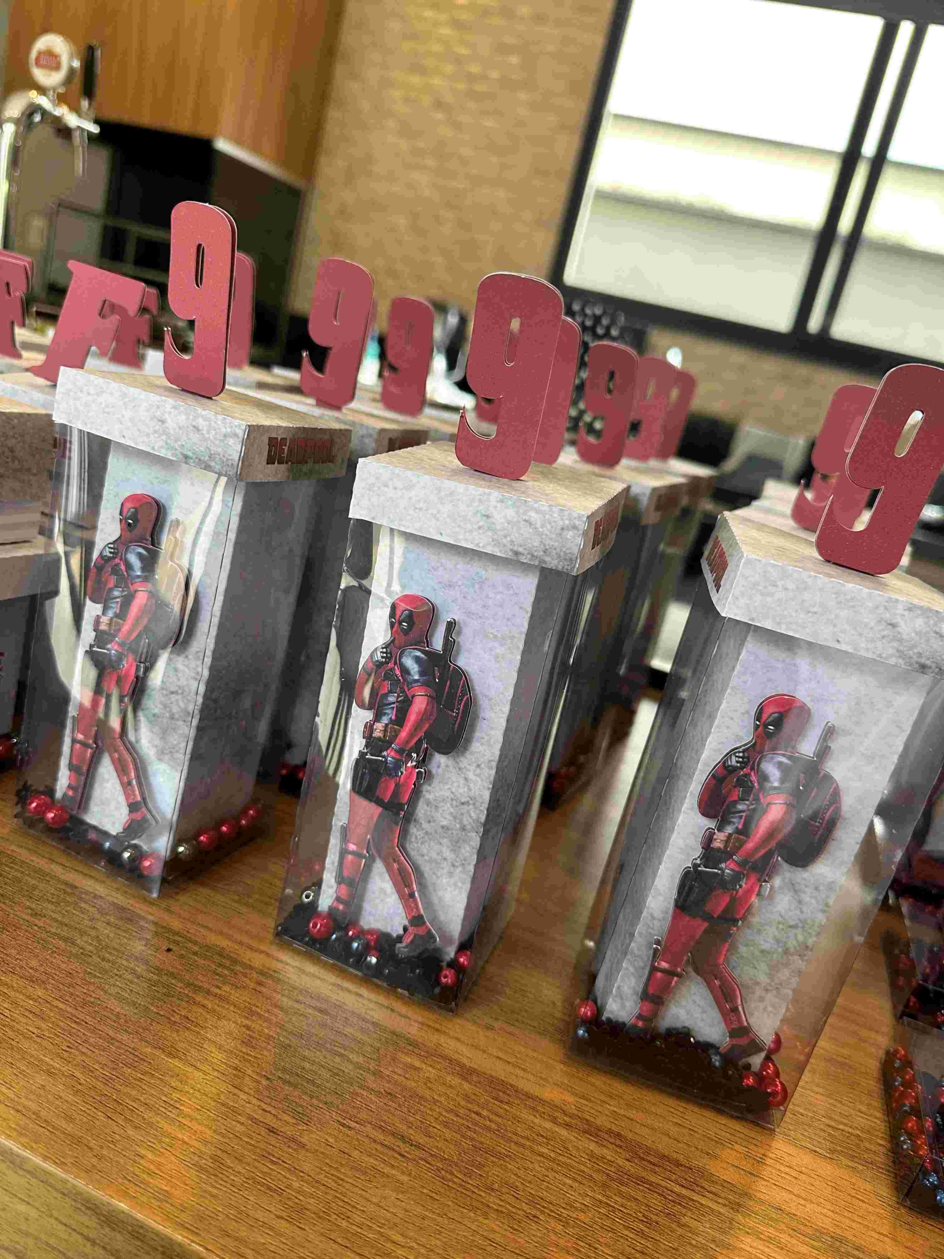 Papelaria personalizada Deadpool Linha Premium - Imagem 4