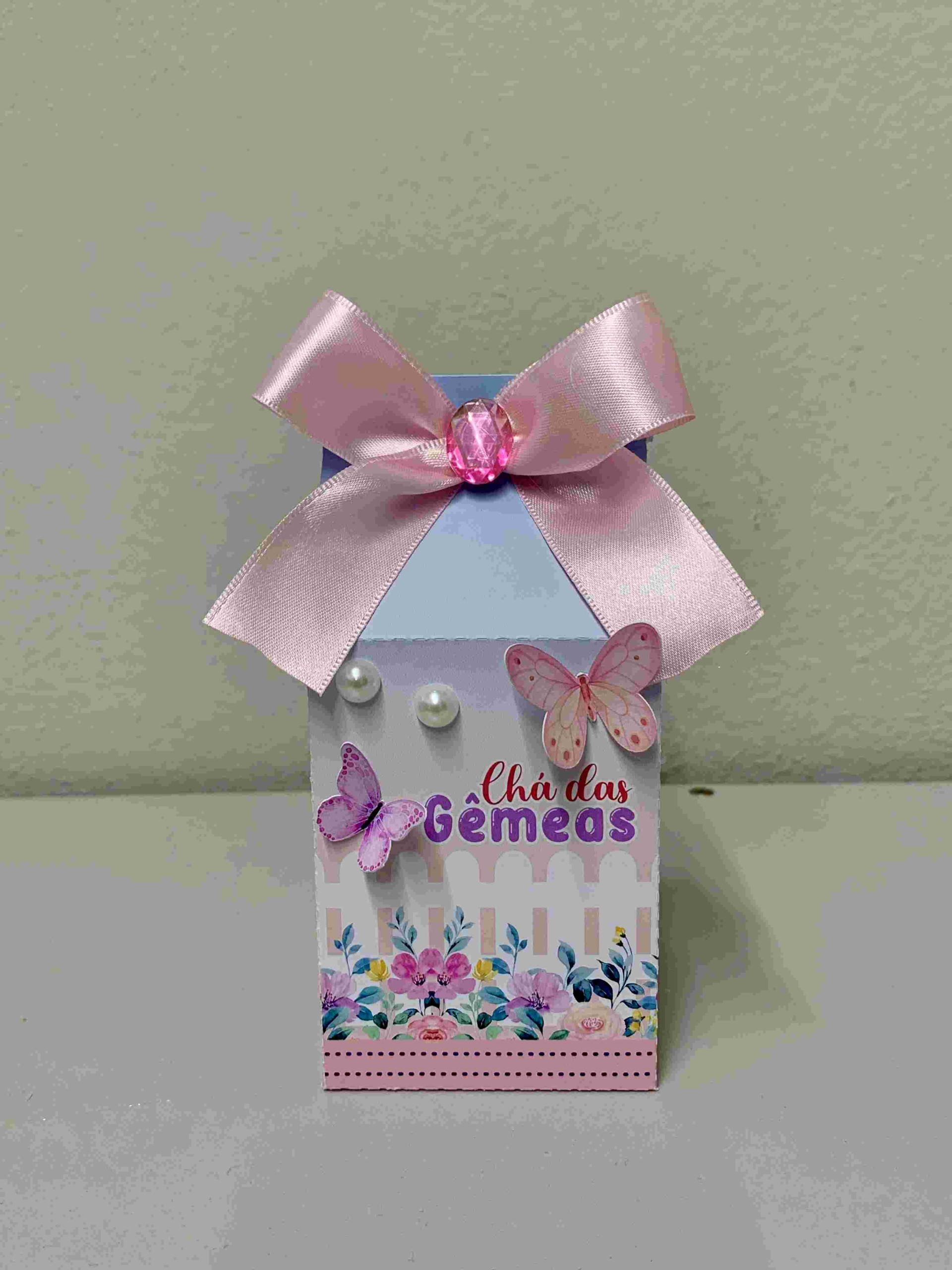 Papelaria personalizada Borboleta Linha Clássica - Imagem 4