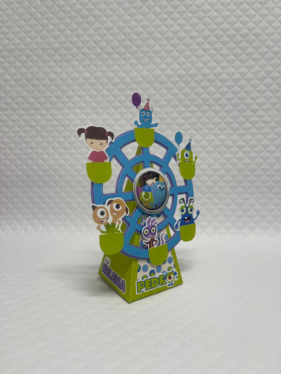 Papelaria personalizada Monstros S.A. Baby Linha Clássica - Imagem 4